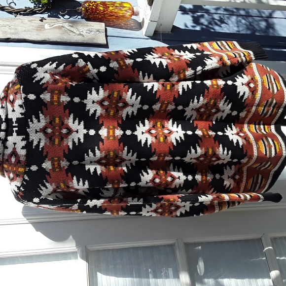 Lucky Brand knit sweater with collar and pockets - Picture 4 of 7